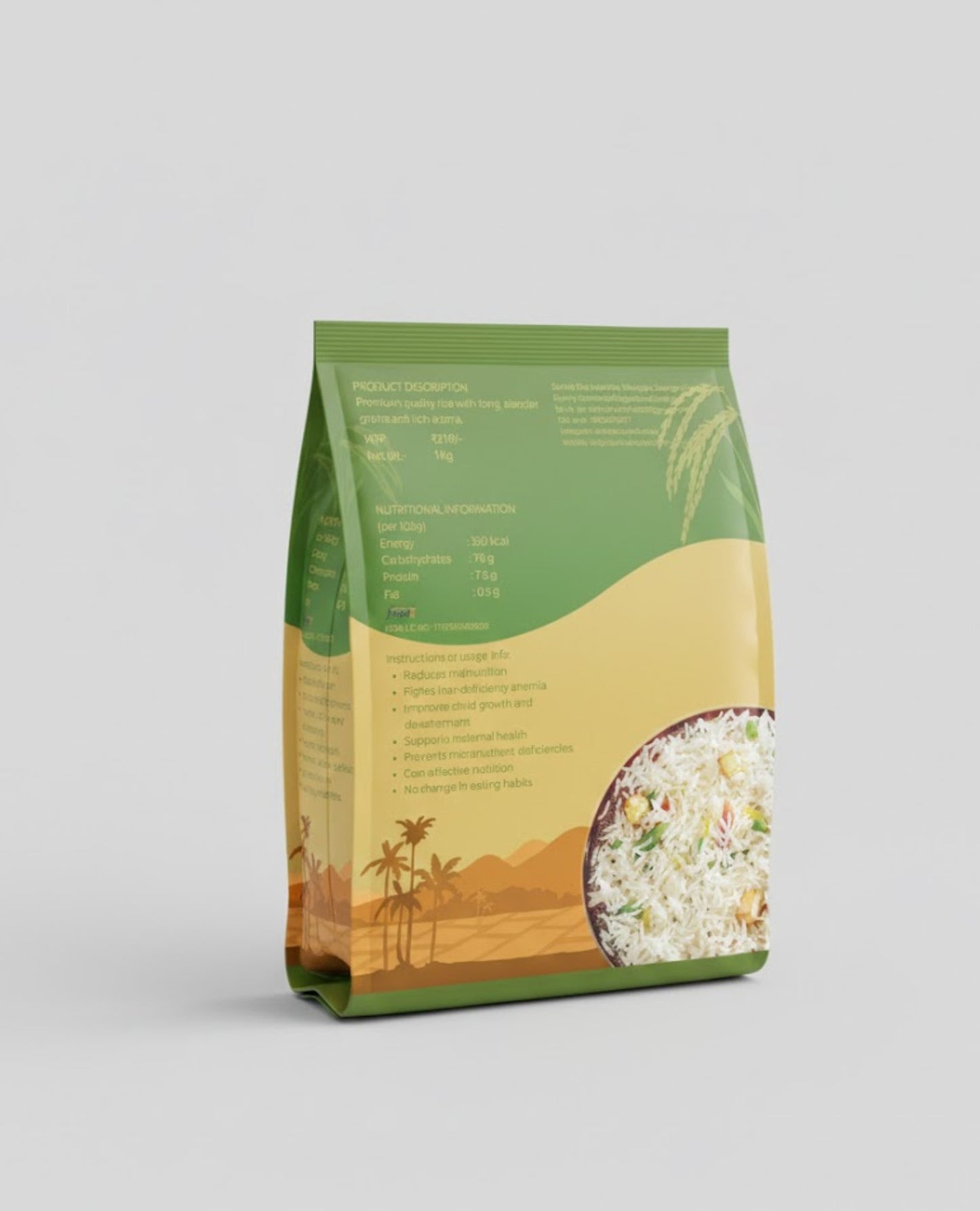 Vistaar Fortified Chinnor Rice